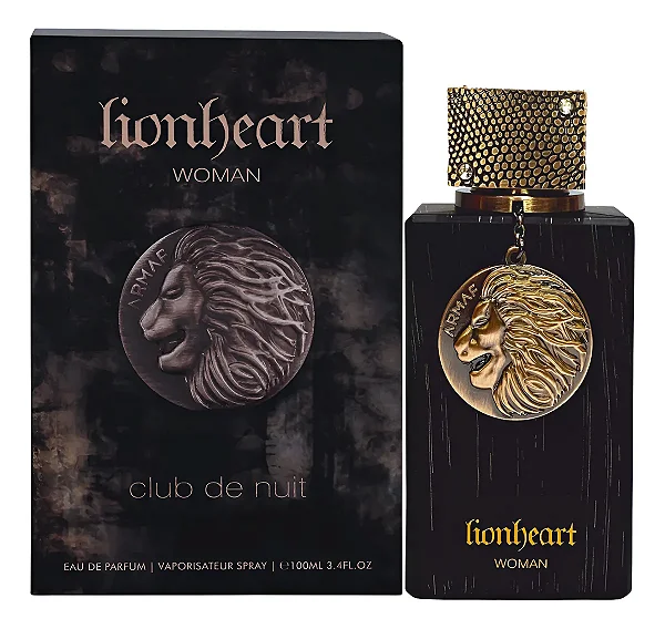 Perfume Árabe Lionheart Woman 100ml Club De Nuit Eau De Parfum