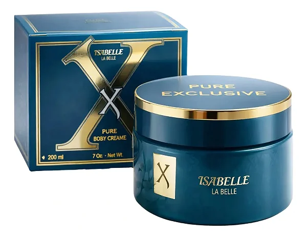 Creme Hidratante Pure Exclusive Isabelle La Belle 200ml Alta Consistência Pomada
