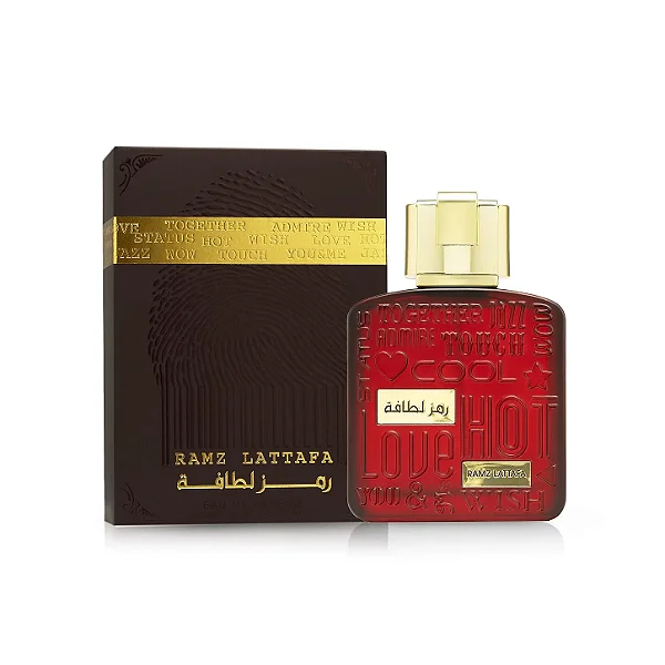 Perfume Árabe Ramz Gold 100ml Lattafa Eau De Parfum