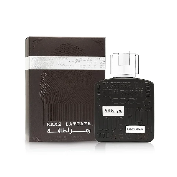 Perfume Árabe Ramz Silver 100ml Lattafa Eau De Parfum