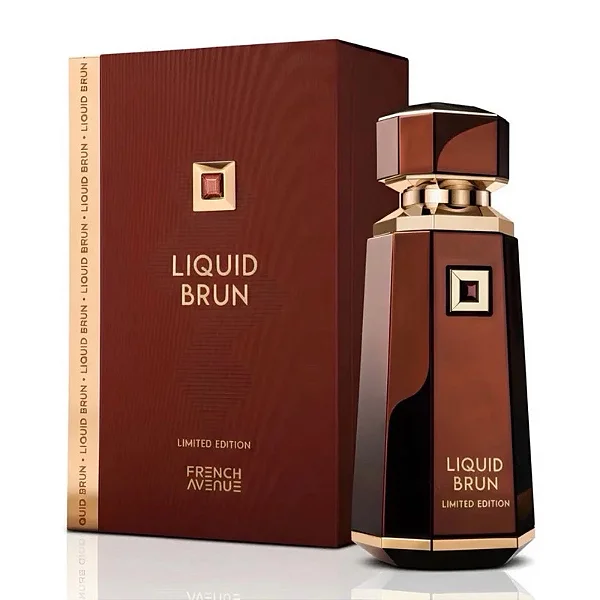 Perfume Árabe Liquid Brun Limited Edition French Avenue Eau De Parfum