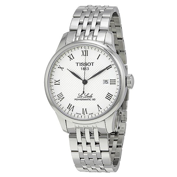 Relógio Masculino Tissot Le Locle Automático Mostrador Prateado