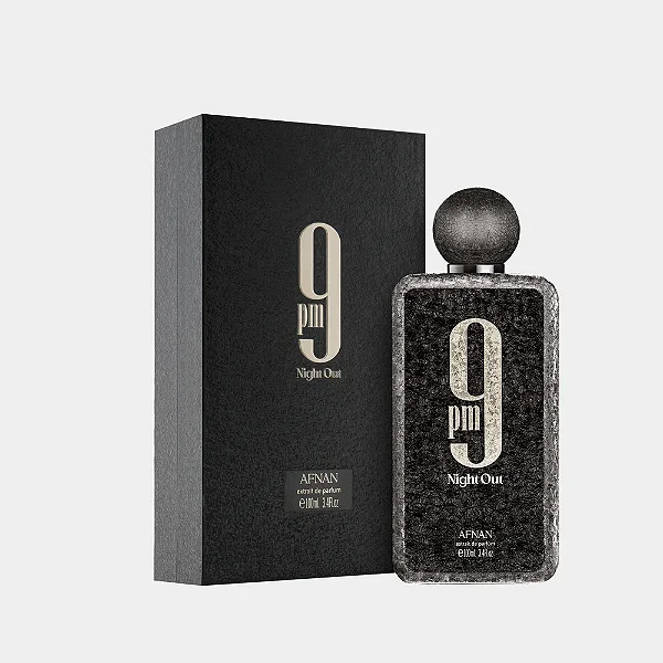 Perfume Árabe 9 PM Night Out AFNAN Extrait De Parfum