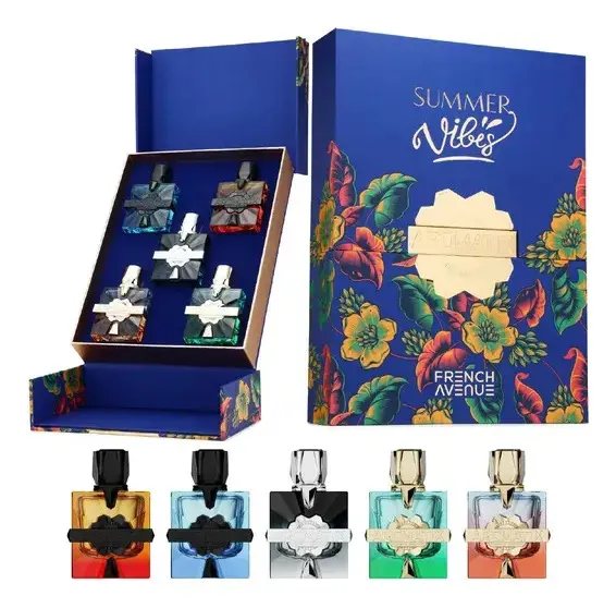 Perfume Árabe Kit Summer Vibes Aromatix French Avenue Extrait De Parfum