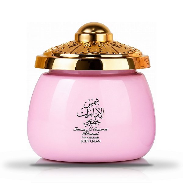 Creme Hidratante Ard Al Zaafaran Shams Al Emarat Pink Blush 250g