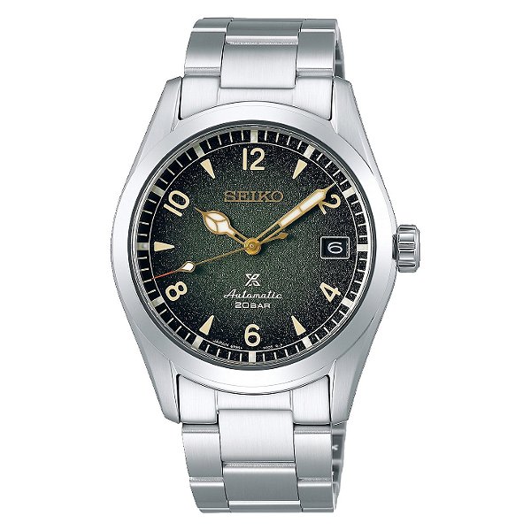 Relógio Masculino Seiko Prospex Alpinist Automático Mostrador Verde SPB155J1