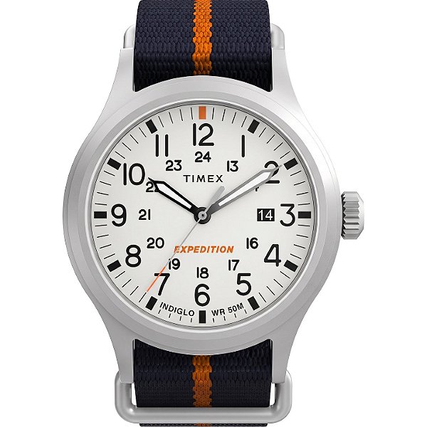 Relógio Masculino Timex Expedition North Sierra Quartzo Mostrador Branco TW2V22800