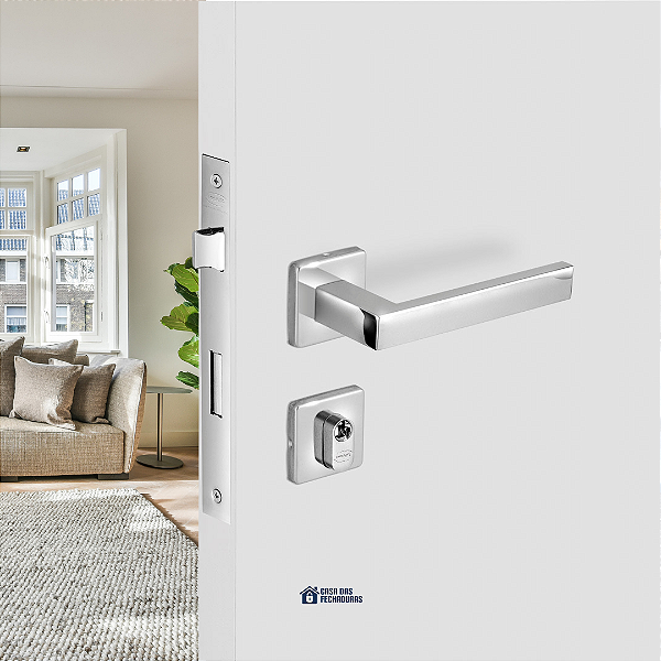Fechadura Porta Hato 2 55mm Inox Imab