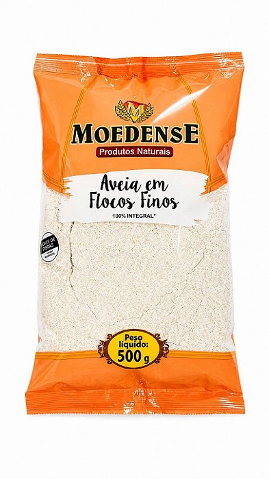 Aveia Flocos Fino 500g Moedense
