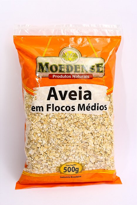 Aveia Flocos Media 500g MOEDENSE