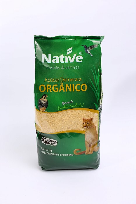 Açucar Demerara Organico 1kg Native