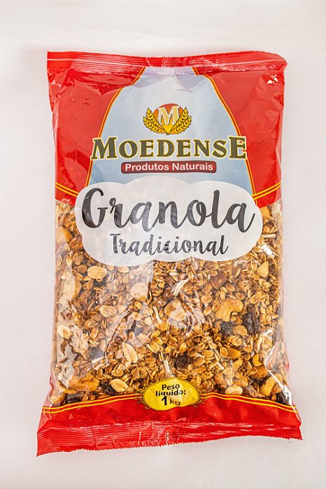 Granola Tradicional 1kg Moedense