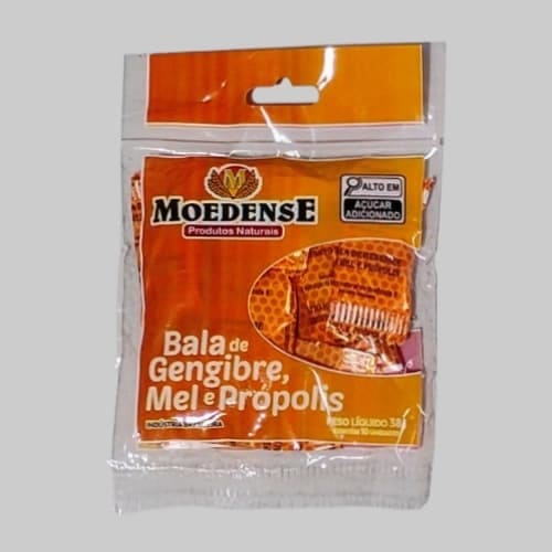 Bala de Própolis e Gengibre 38g