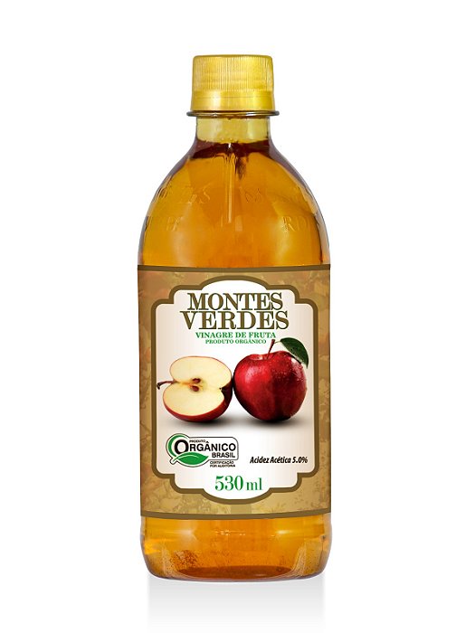 Vinagre de Maçã ORGÂNICO Montes Verdes 530ml