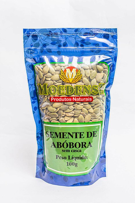 Semente de Abobora sem Casca 100g