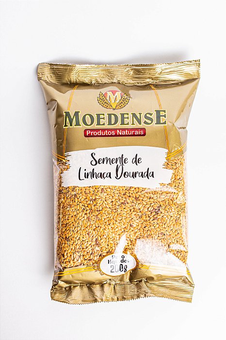 Semente de Linhaça Dourada 200g Moedense