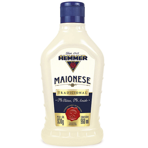 MAIONESE HEMMER 930 GR TRADICIONAL