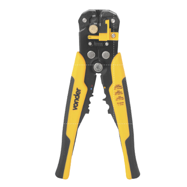 Alicate Decapador Crimpador Eletrecista Vonder 8 Polegadas