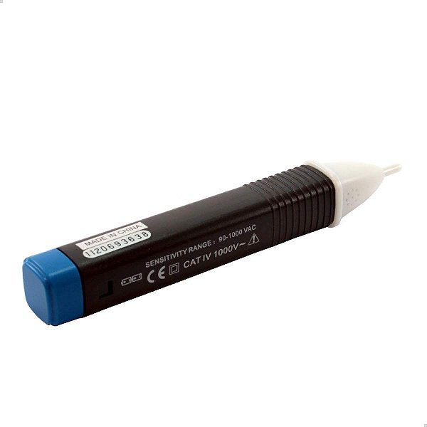 Caneta Detector De Tensão a Pilha Ezalert Pro Led E Sonoro Minipa