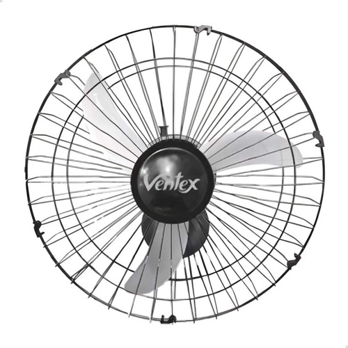VENTEX  VENT  OSCILANTE PAREDE  60CM BIV  PRETO  TEX6   602