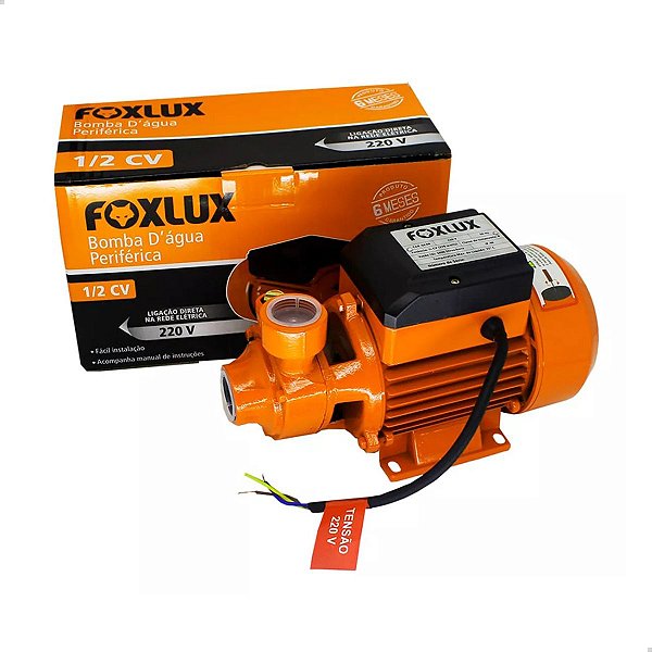 FOXLUX BOMBA DA AGUA PERIFERICA 0,5CV 220V 64.04