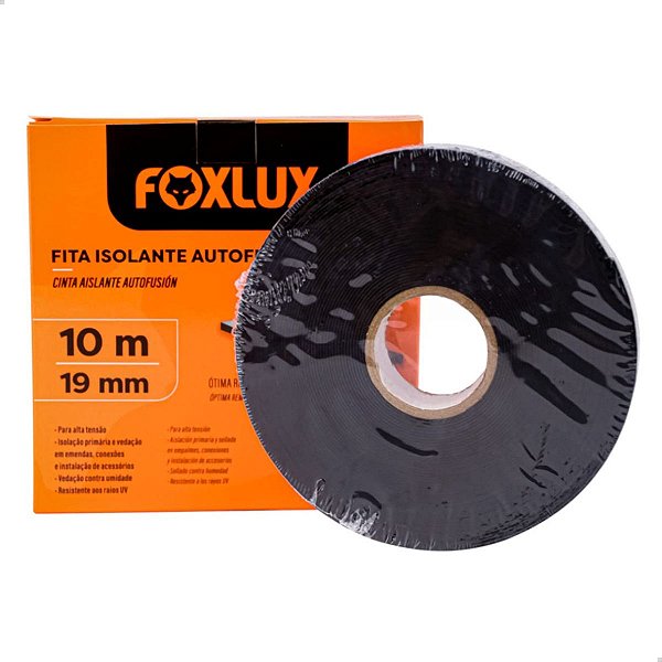FOXLUX FITA ISOLANTE  AUTOFUSAO  10M  10.53