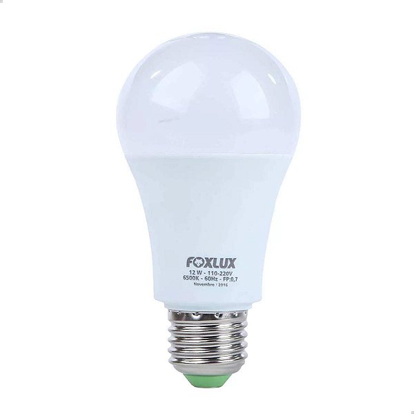FOXLUX LAMP   BULBO LED  09W  6500K  90.07