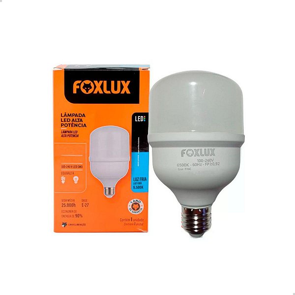FOXLUX LAMP BULBO LED 40W 6500K LED90.27
