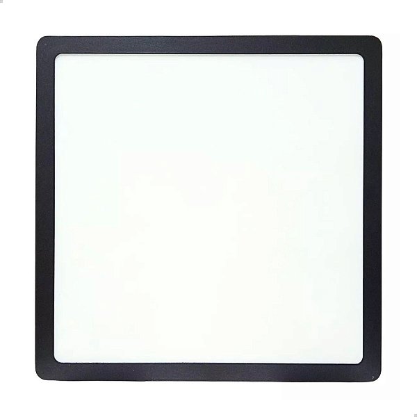 FOXLUX PLAFON LED  PRETO  SOB  QUAD  24W  6500K   LED90.251