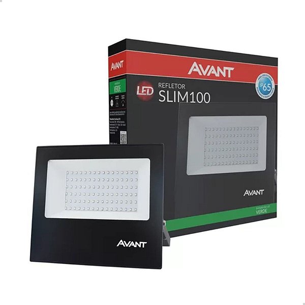 AVANT REFLETOR LED  VERDE 100W  BIVOLT  259605371