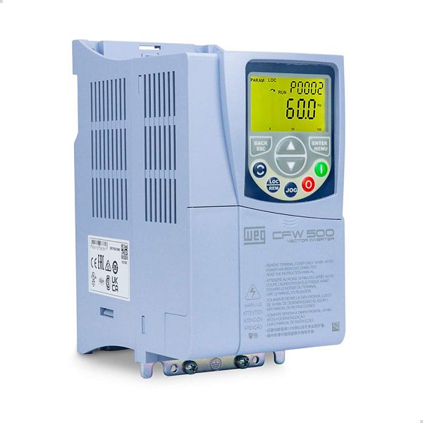WEG INVERSOR CFW500  TRIF  380V  05CV CFW500B10P0T4DB20  11895185