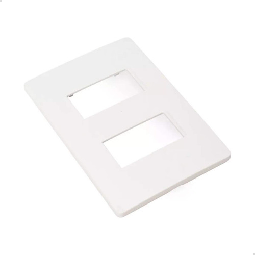 Placa Esatta 4x2 2 Posto Branco C/suporte Weg
