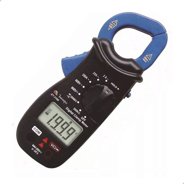 MINIPA ALICATE  AMP  DIGITAL  ET3100  200A  SIMPLES