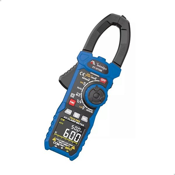MINIPA ALICATE  AMP  DIGITAL  ET3710B  1000A  DISPLAY COLORIDO