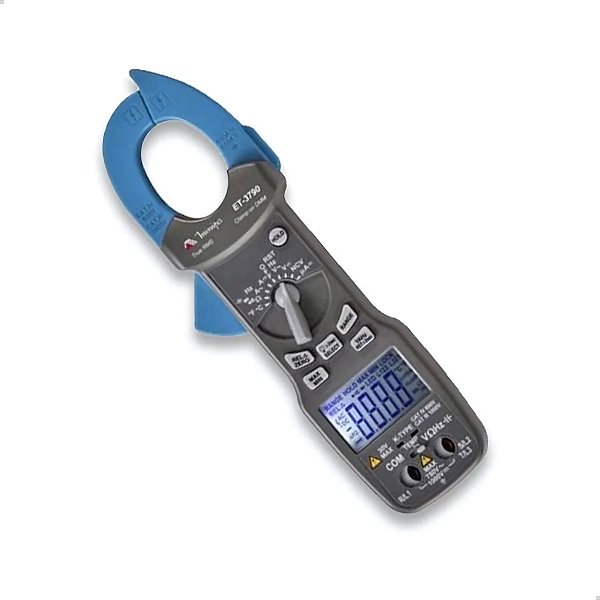 MINIPA ALICATE  AMP  DIGITAL  ET3790  600A TEMP E FASIMETRO