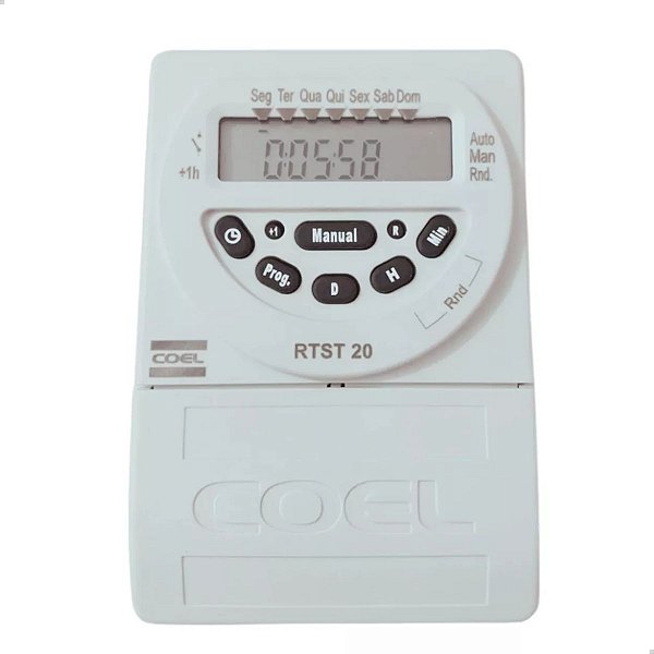 COEL  PROG  HORARIO  DIGITAL   RTST-20HR-P   BIVOLT  (VD)