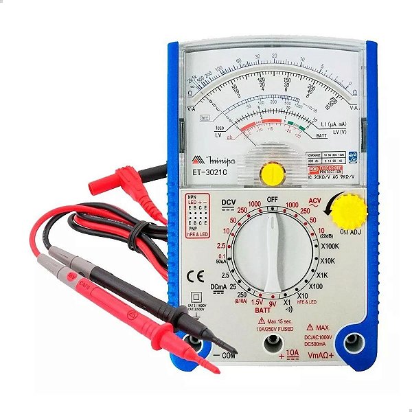 MINIPA MULTIMETRO ANALOGICO  ET3021C