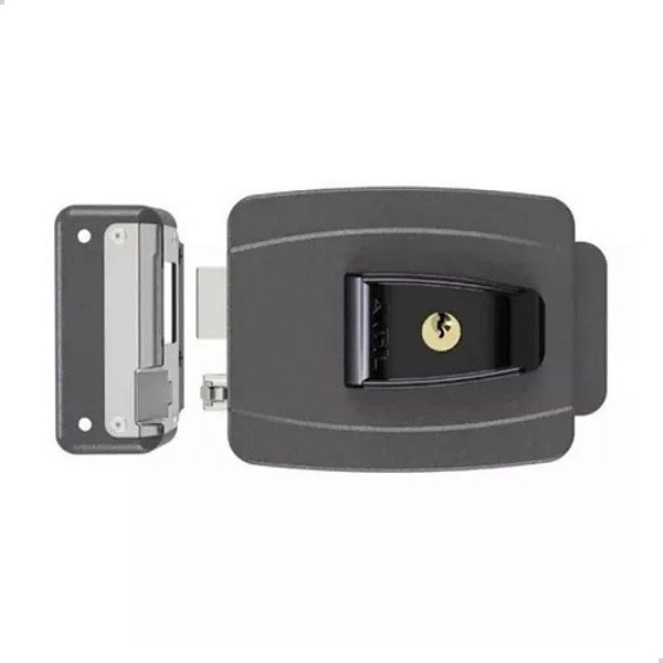 AGL FECHADURA ELETRICA  REVERSIVEL AL100R  CINZA