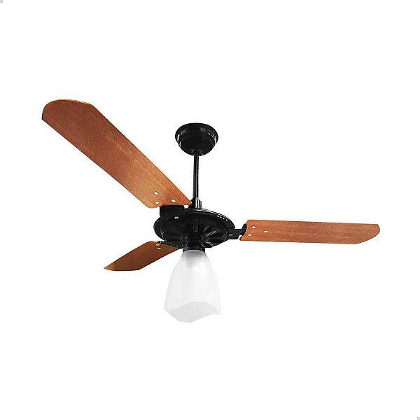 Ventilador de Teto Yris Preto Mogno 220v Ventex