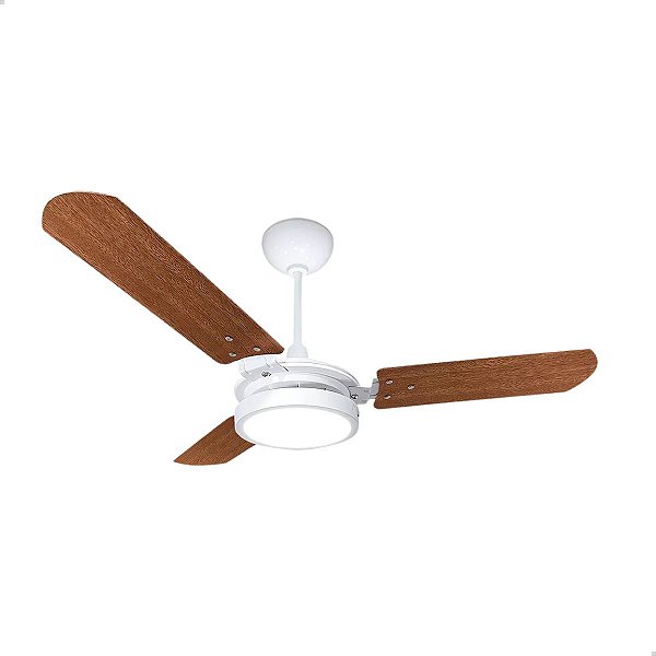 Ventilador De Teto Valen Led Com 3 Pás Mdf 127 v Ventex