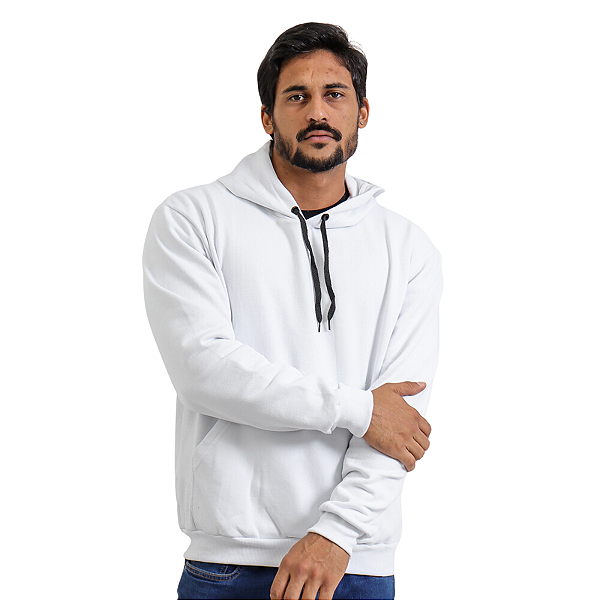 Moletom Canguru Masculino com Bolsos - Empório Jabuticaba