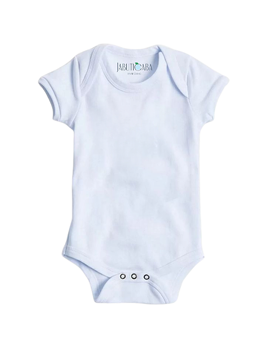 Body infantil manga curta 100% algodão - Empório Jabuticaba