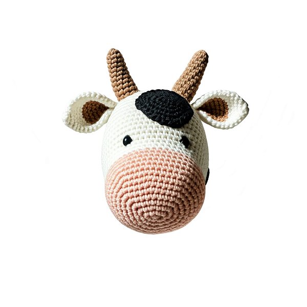 Vaca de Parede em Crochê