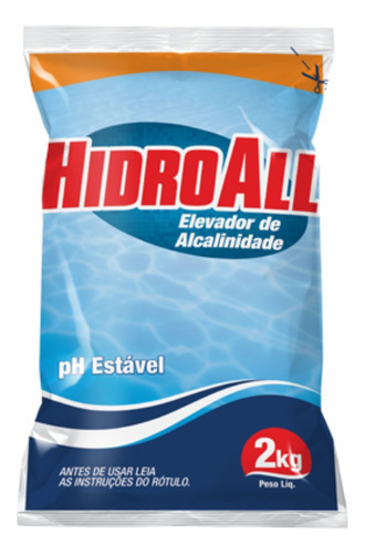 Elevador De Alcalinidade 2kg - Hidroall