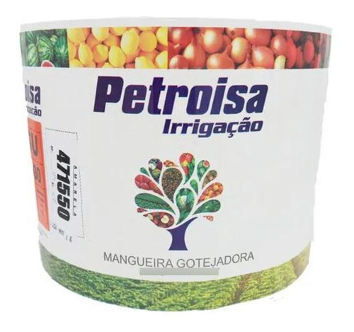 Mangueira Irrigação Gotejamento 200mt 8 mm - Petroísa