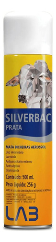 Silverbac Mata Bicheira Prata Aerossol 500ml - Labgard