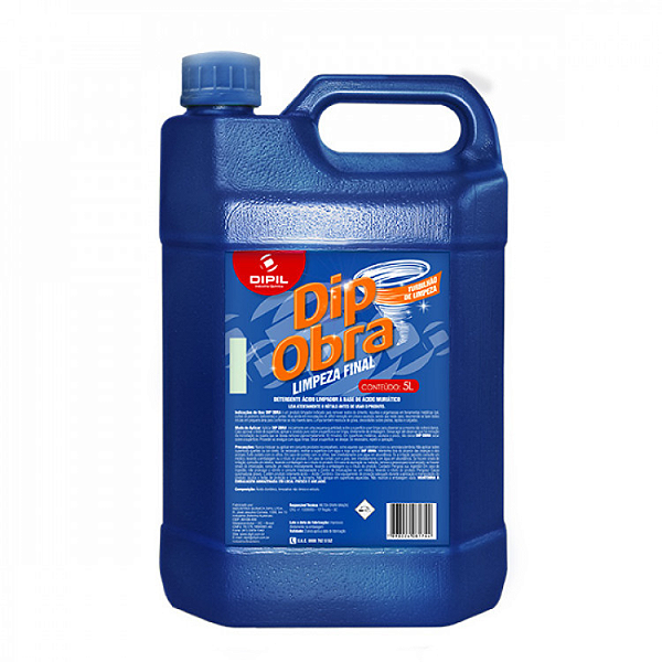Detergente A Base De Acido Clorídrico Dip Obra - Dipil