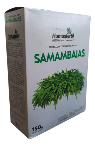 Fertilizante Samambaias 150g - Humusfertil