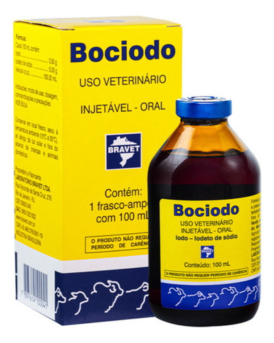Bociodo De Iodo 100ml - Bravet