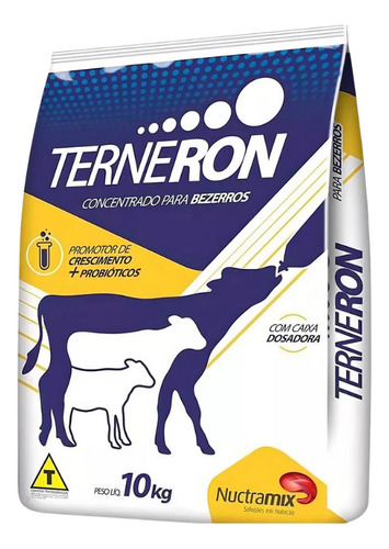 Leite Em Pó Para Bezerros 10kg - Terneron